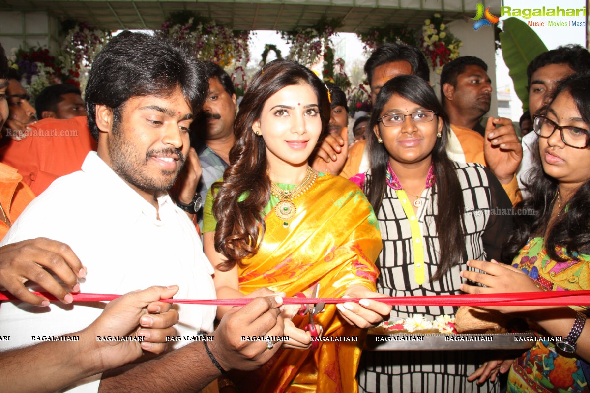 Samantha launches South India Shopping Mall at Ameerpet, Hyderabad