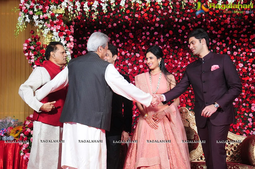 T. Subbarami Reddy's Grandson Rajiv Reception in Delhi