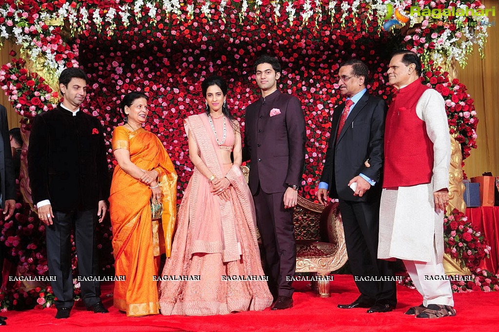 T. Subbarami Reddy's Grandson Rajiv Reception in Delhi