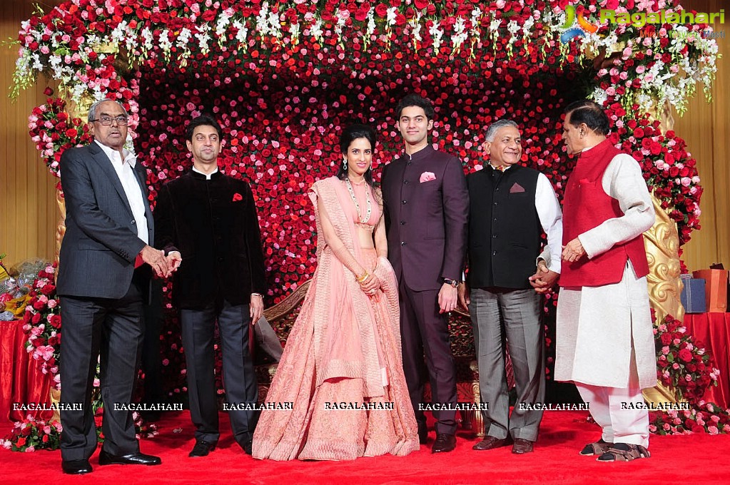 T. Subbarami Reddy's Grandson Rajiv Reception in Delhi