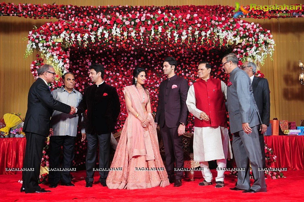 T. Subbarami Reddy's Grandson Rajiv Reception in Delhi