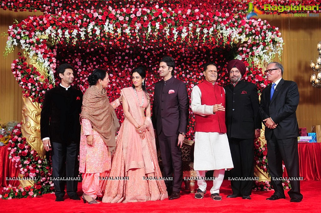 T. Subbarami Reddy's Grandson Rajiv Reception in Delhi