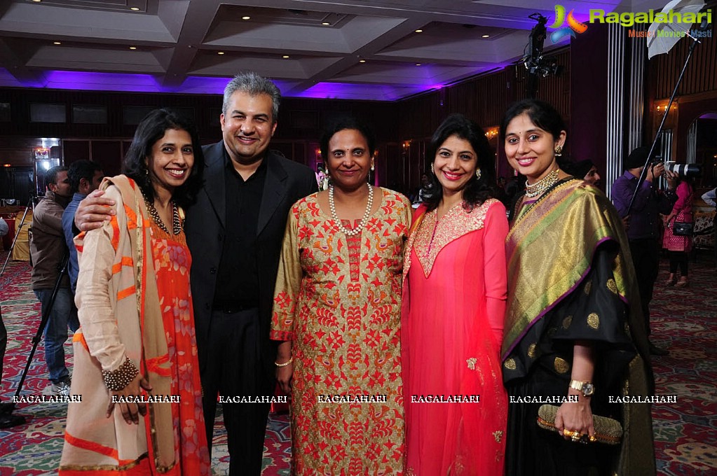 T. Subbarami Reddy's Grandson Rajiv Reception in Delhi