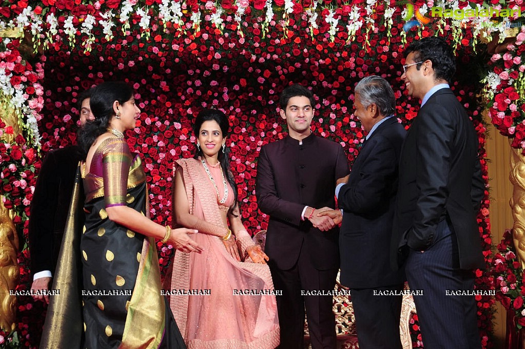 T. Subbarami Reddy's Grandson Rajiv Reception in Delhi