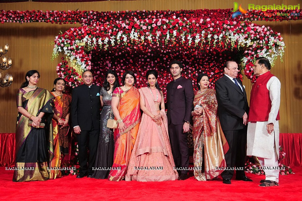 T. Subbarami Reddy's Grandson Rajiv Reception in Delhi