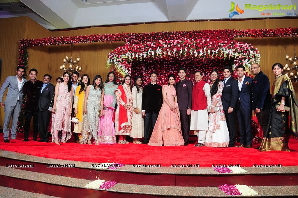 T. Subbarami Reddy's Grandson Rajiv Reception in Delhi