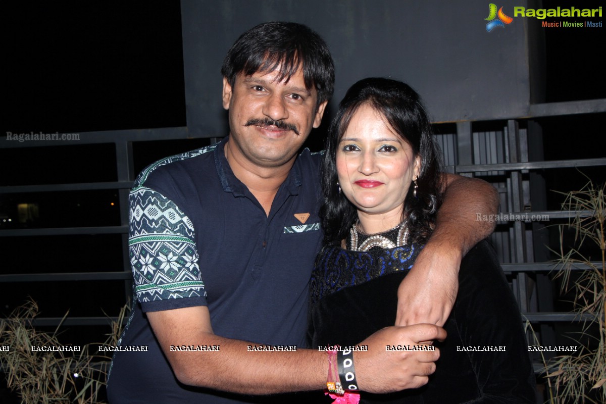 Wedding Anniversary Celebrations of Sumeet and Anita at Air Lounge, Hyderabad