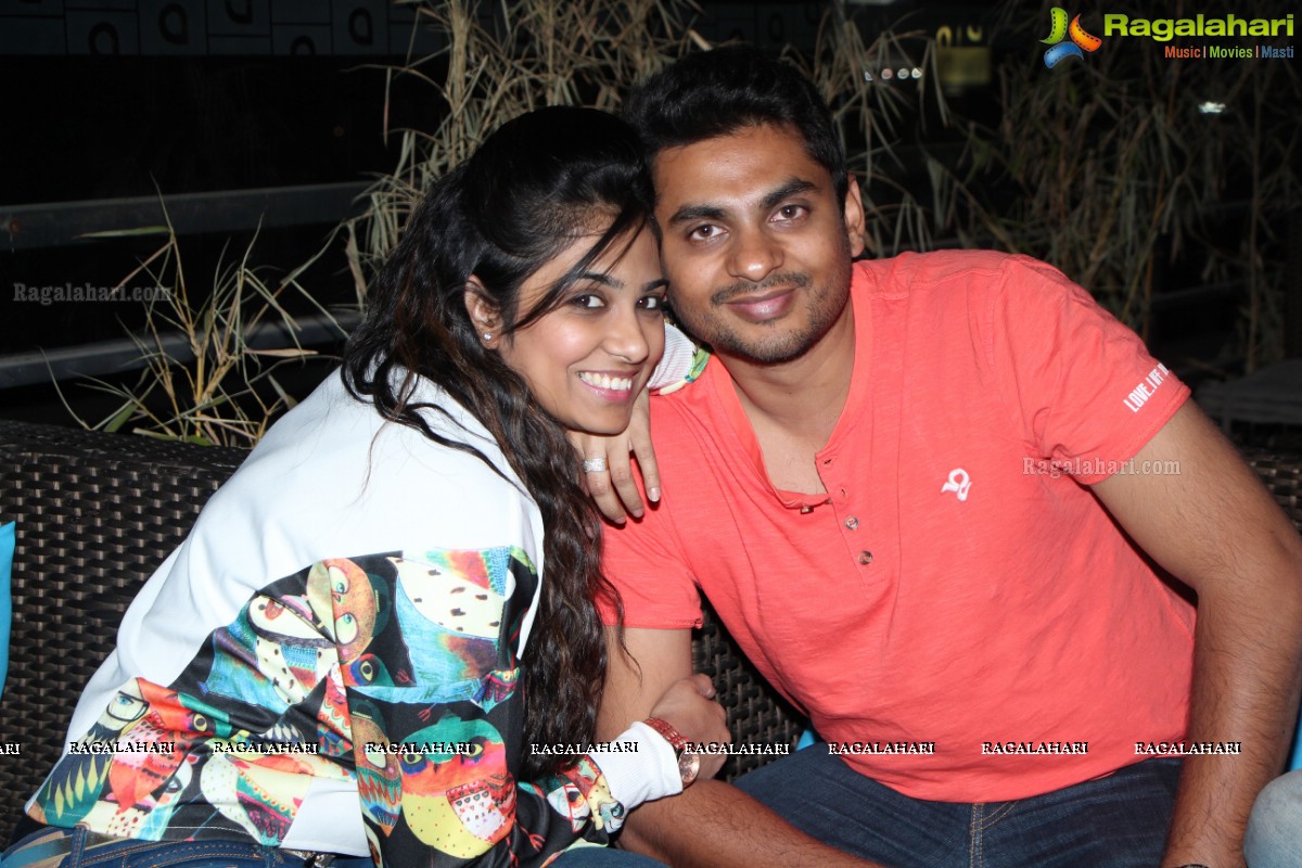 Wedding Anniversary Celebrations of Sumeet and Anita at Air Lounge, Hyderabad