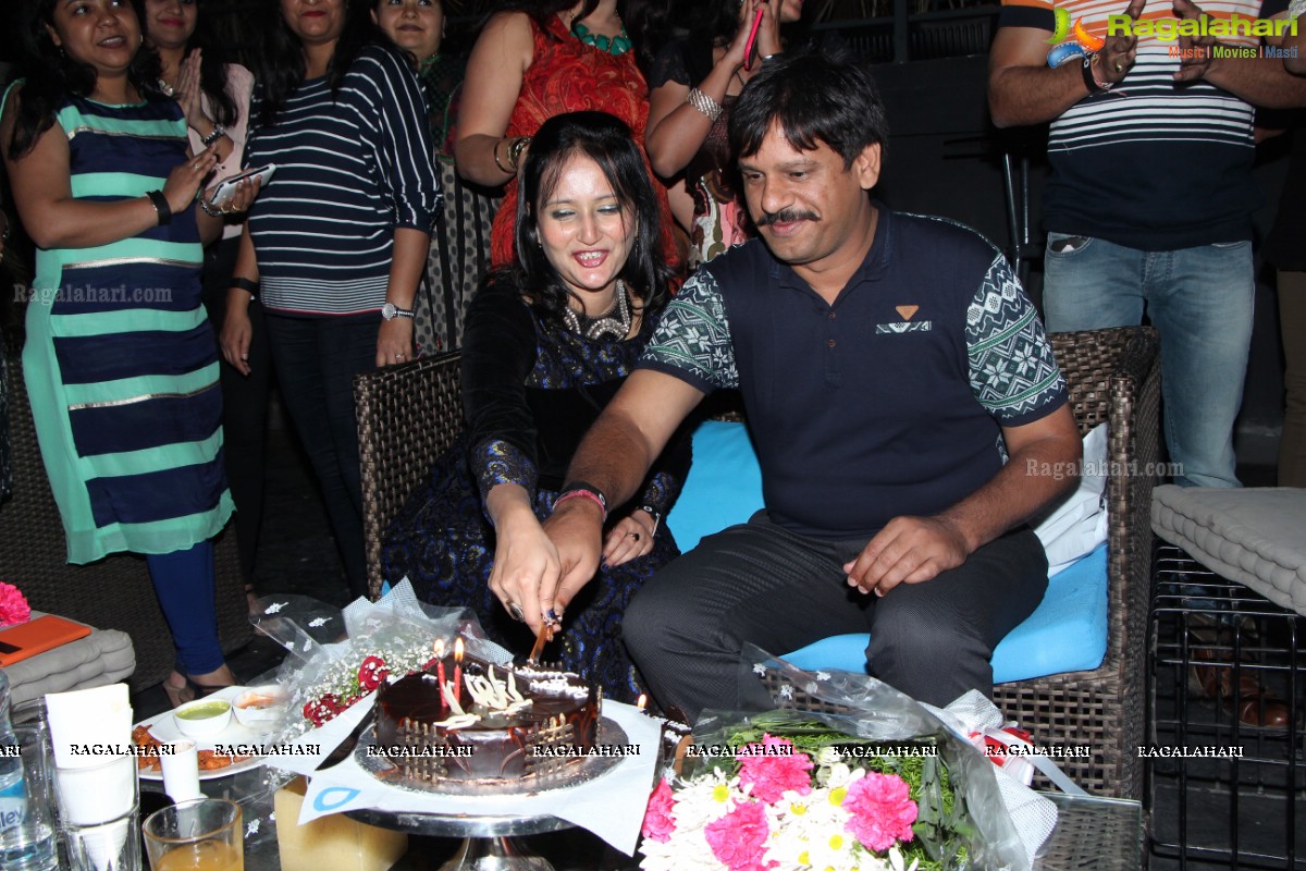 Wedding Anniversary Celebrations of Sumeet and Anita at Air Lounge, Hyderabad