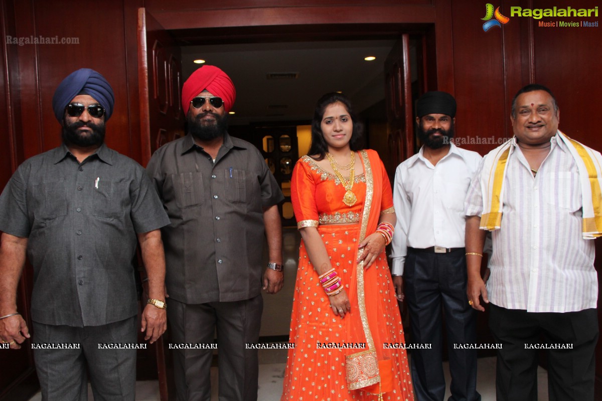 Grand Wedding Engagement Ceremony of Swathi Rao-Raj