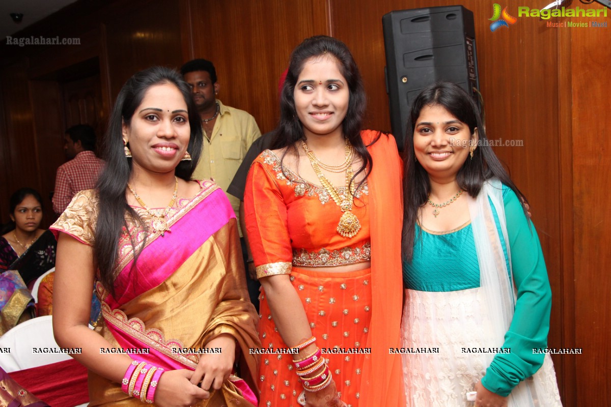 Grand Wedding Engagement Ceremony of Swathi Rao-Raj