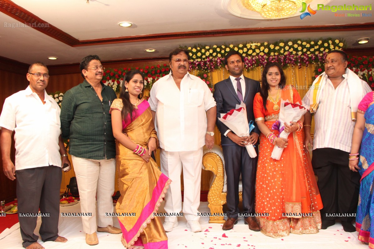 Grand Wedding Engagement Ceremony of Swathi Rao-Raj