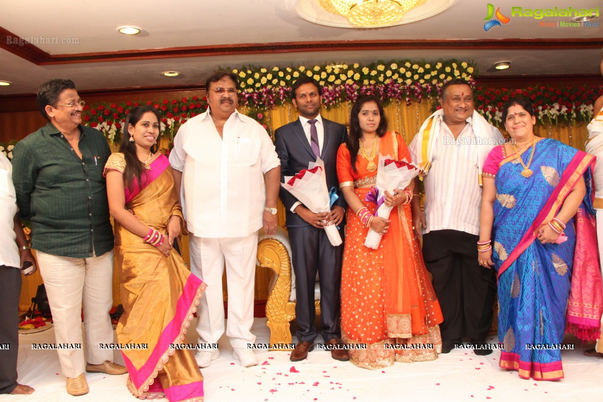 Grand Wedding Engagement Ceremony of Swathi Rao-Raj