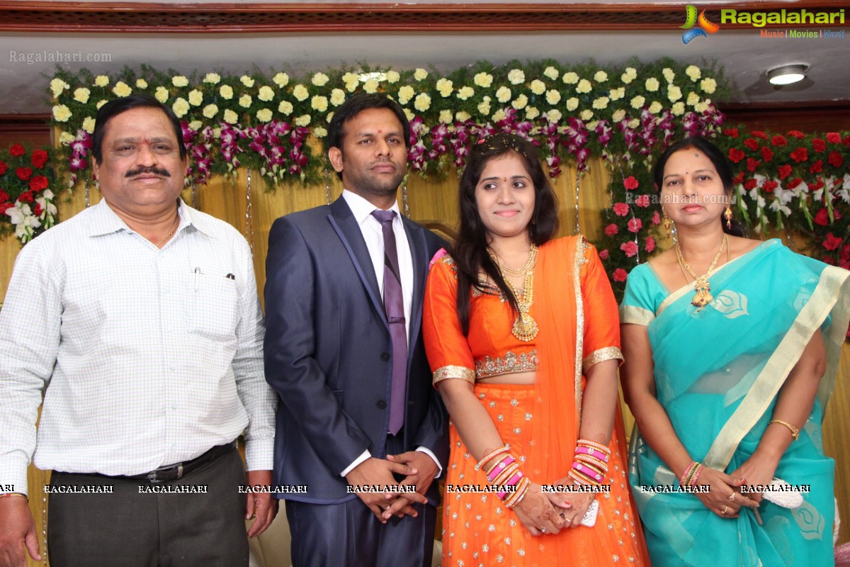 Grand Wedding Engagement Ceremony of Swathi Rao-Raj