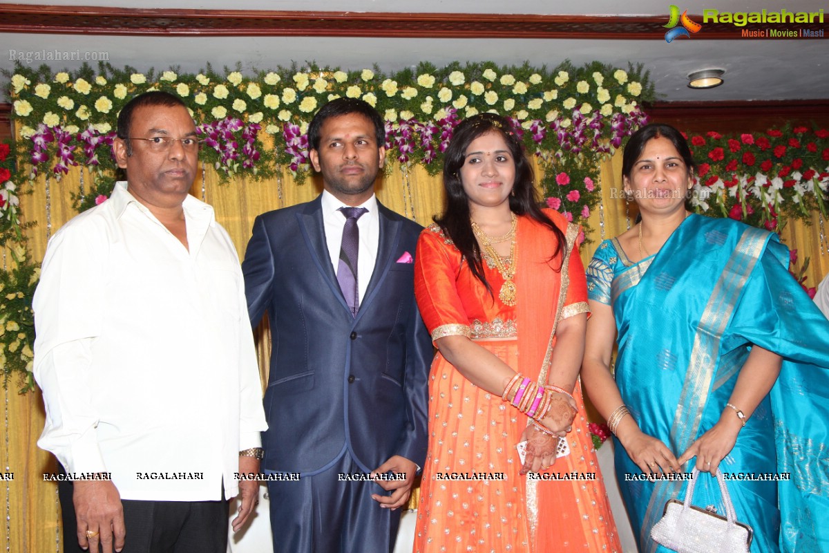 Grand Wedding Engagement Ceremony of Swathi Rao-Raj