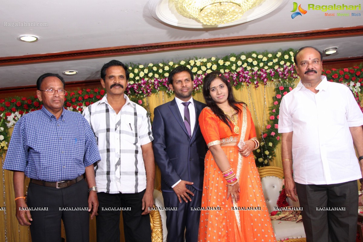 Grand Wedding Engagement Ceremony of Swathi Rao-Raj