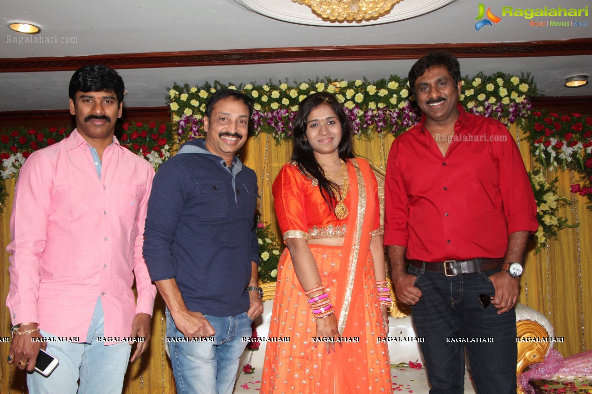 Grand Wedding Engagement Ceremony of Swathi Rao-Raj