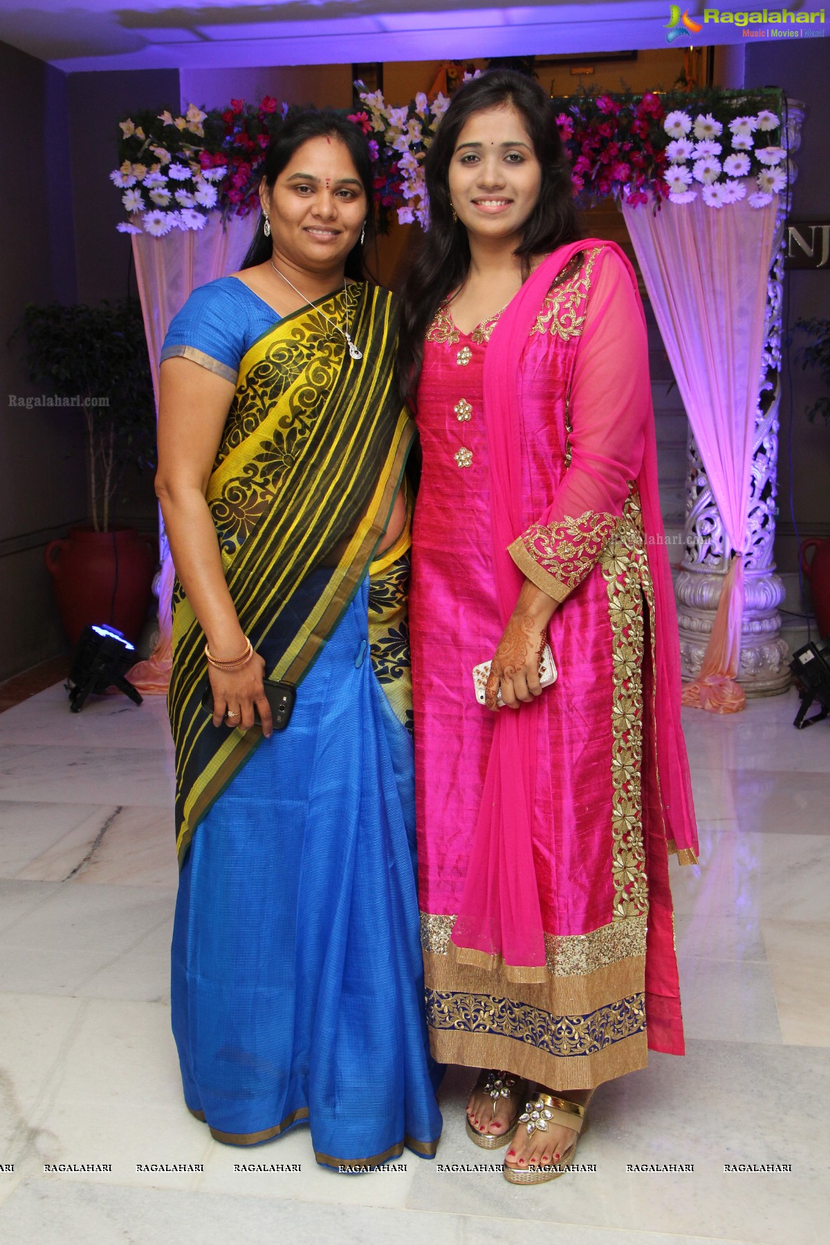 Grand Wedding Engagement Ceremony of Swathi Rao-Raj