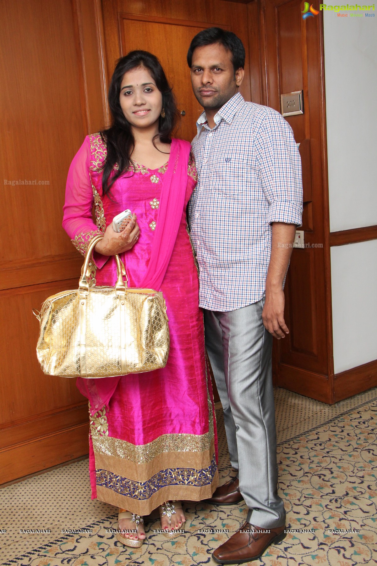 Grand Wedding Engagement Ceremony of Swathi Rao-Raj