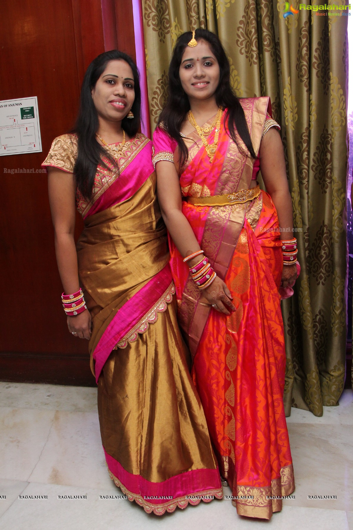 Grand Wedding Engagement Ceremony of Swathi Rao-Raj