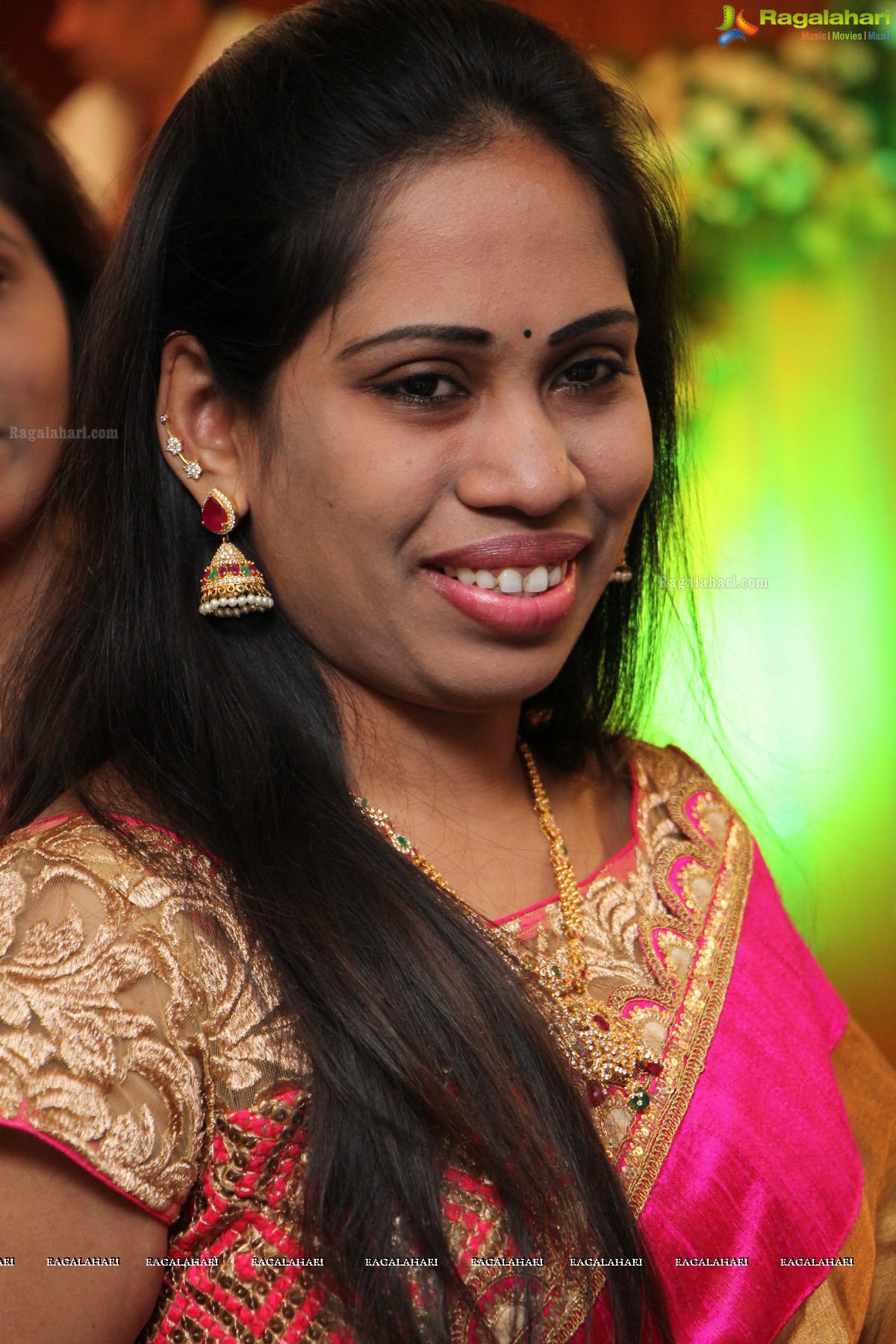 Grand Wedding Engagement Ceremony of Swathi Rao-Raj