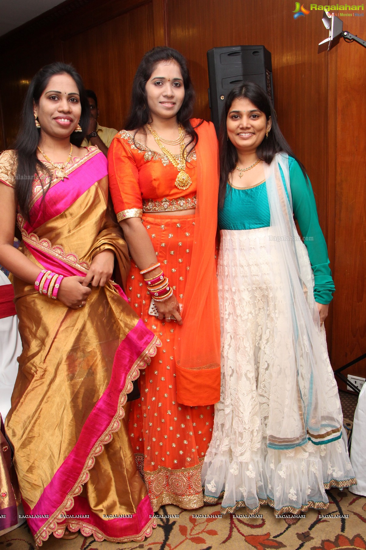 Grand Wedding Engagement Ceremony of Swathi Rao-Raj