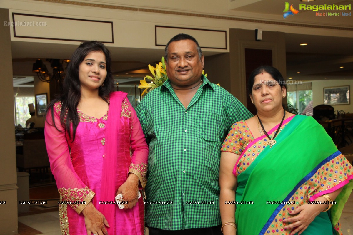 Grand Wedding Engagement Ceremony of Swathi Rao-Raj