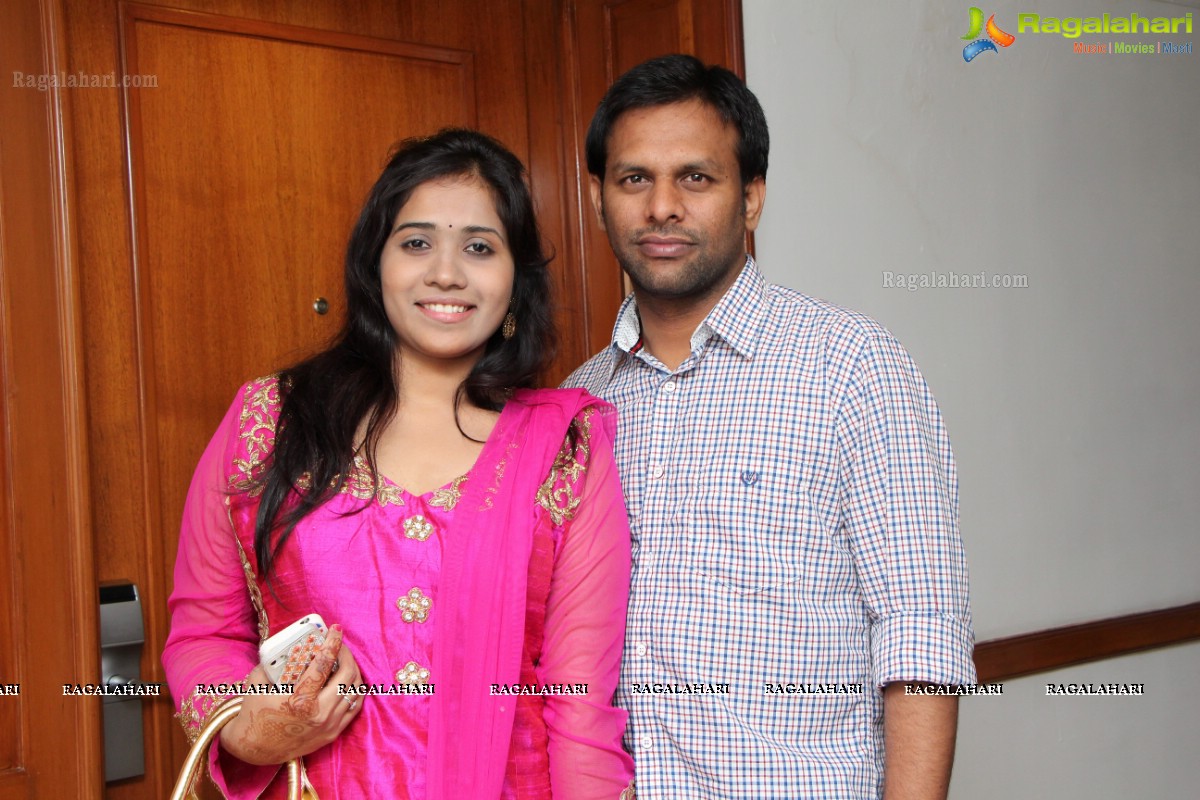 Grand Wedding Engagement Ceremony of Swathi Rao-Raj