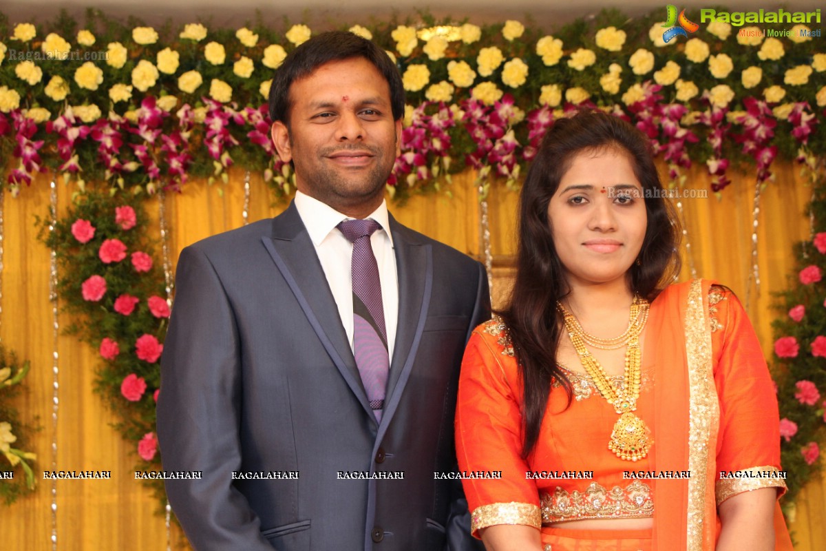 Grand Wedding Engagement Ceremony of Swathi Rao-Raj