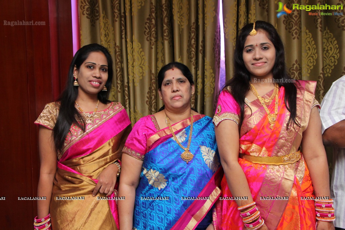 Grand Wedding Engagement Ceremony of Swathi Rao-Raj