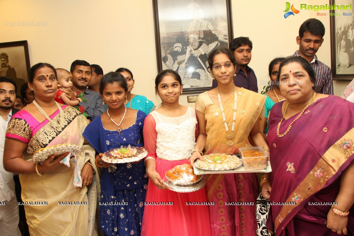 Grand Wedding Engagement Ceremony of Swathi Rao-Raj