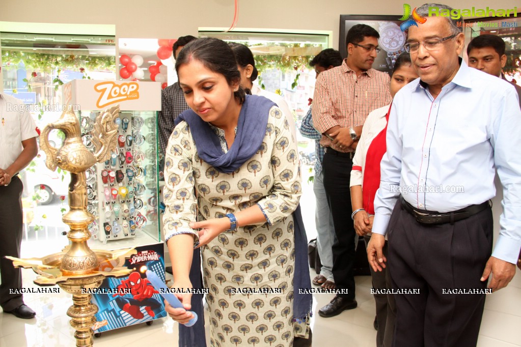 Titan Store relaunch at Punjagutta, Hyderabad