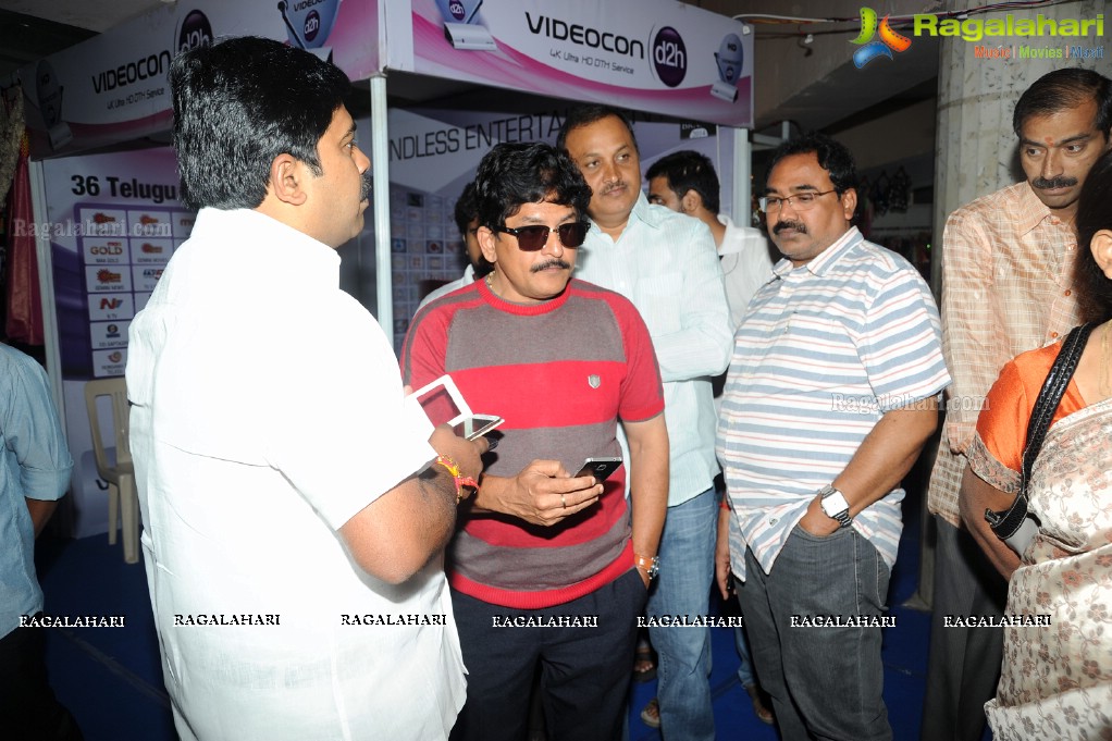 Ram Leela Team at Ugadi Vastra Vaibhav Exhibition