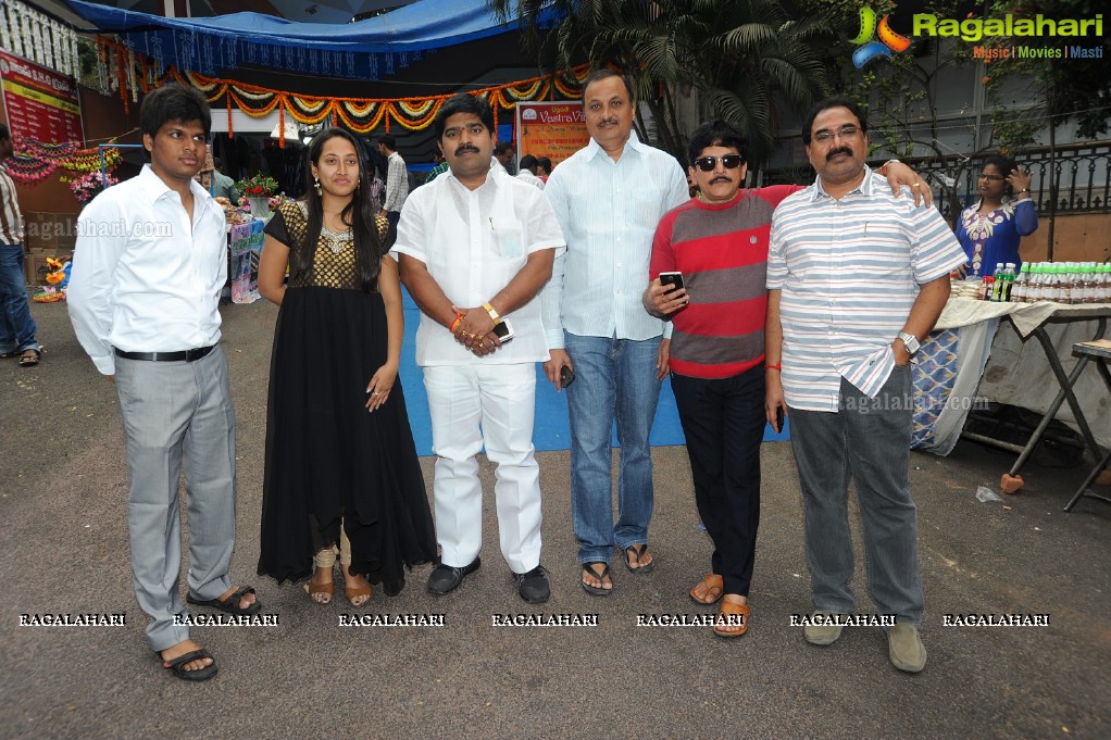 Ram Leela Team at Ugadi Vastra Vaibhav Exhibition