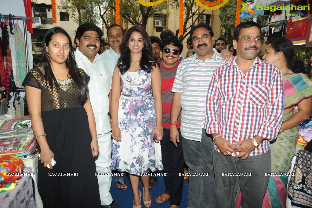 Ram Leela Team at Ugadi Vastra Vaibhav Exhibition