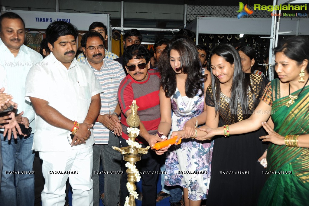 Ram Leela Team at Ugadi Vastra Vaibhav Exhibition