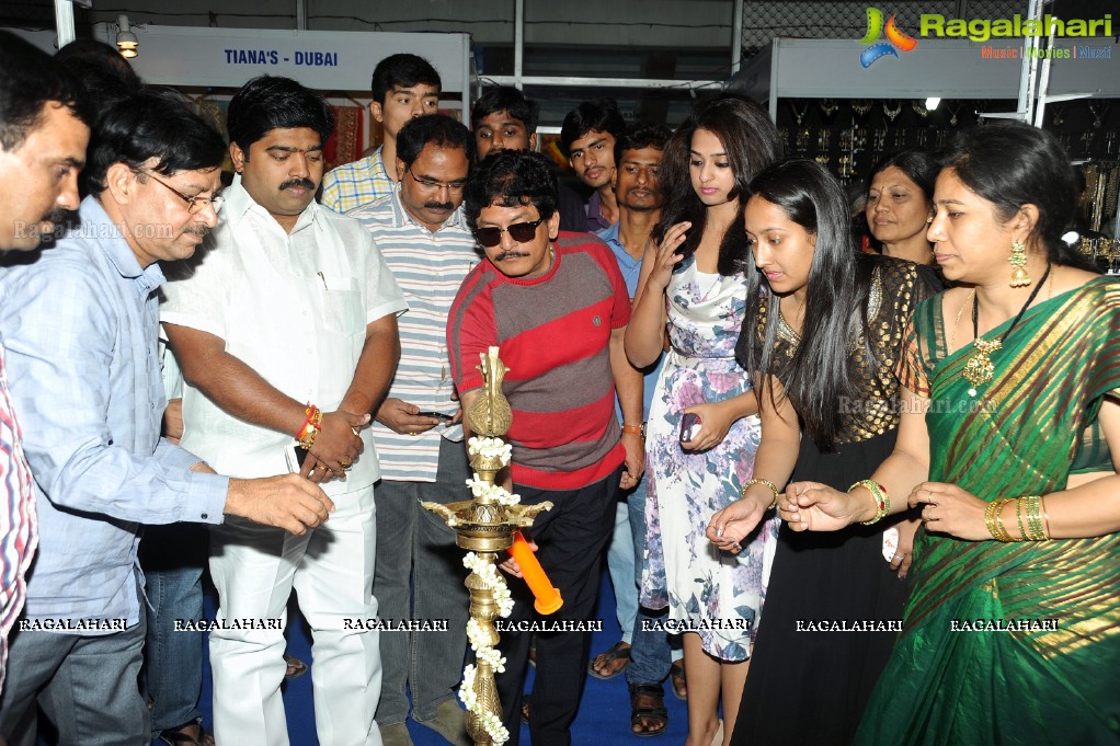 Ram Leela Team at Ugadi Vastra Vaibhav Exhibition