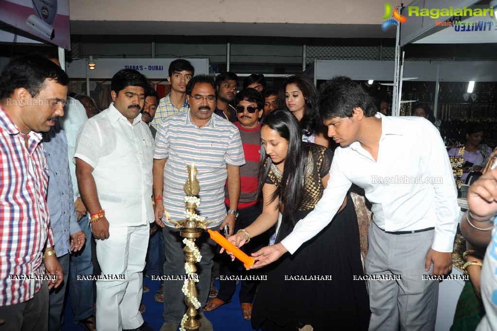 Ram Leela Team at Ugadi Vastra Vaibhav Exhibition