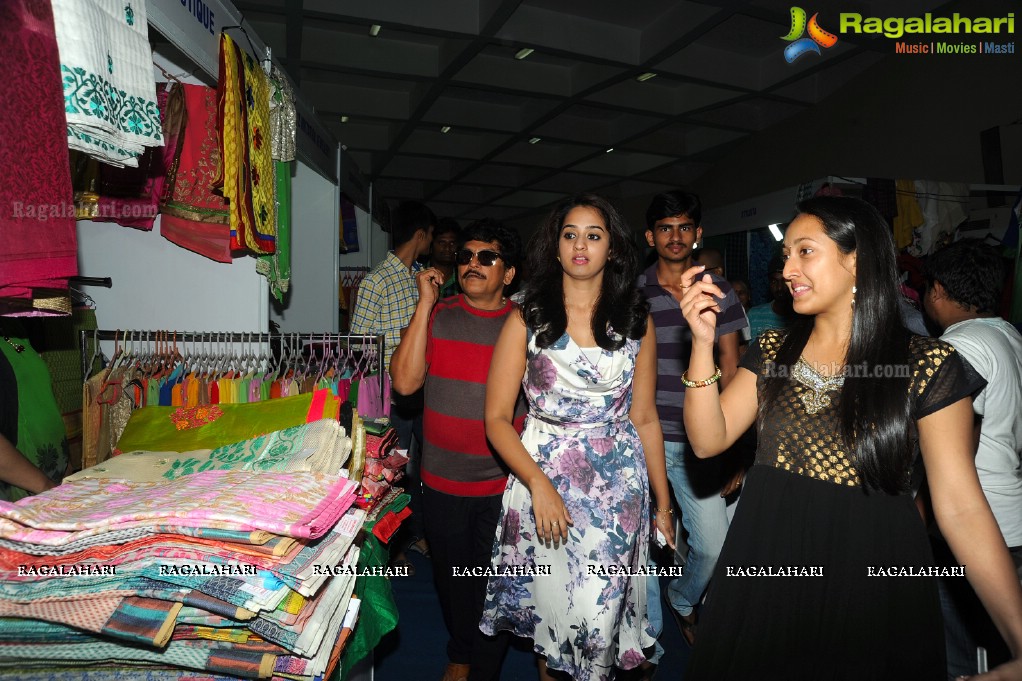 Ram Leela Team at Ugadi Vastra Vaibhav Exhibition