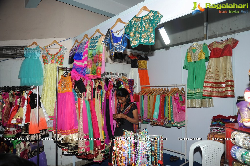 Ram Leela Team at Ugadi Vastra Vaibhav Exhibition