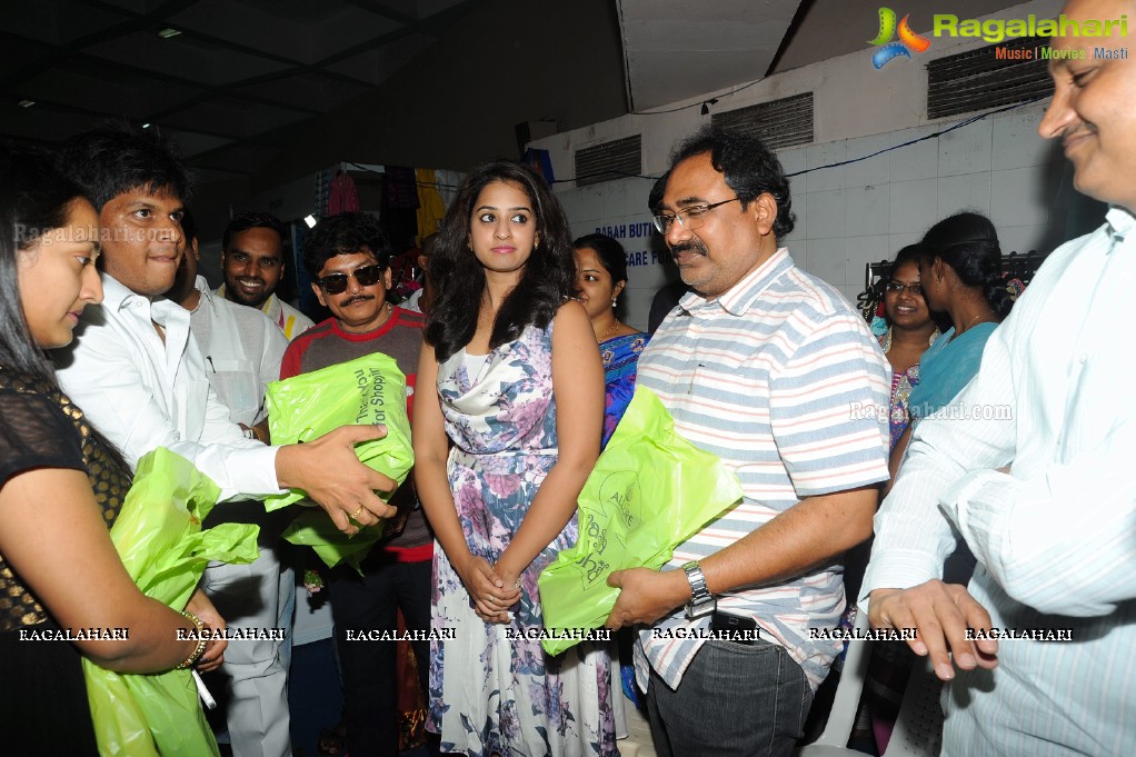 Ram Leela Team at Ugadi Vastra Vaibhav Exhibition