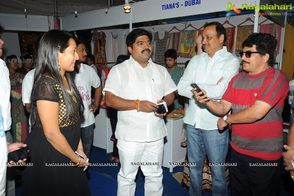 Ram Leela Team at Ugadi Vastra Vaibhav Exhibition
