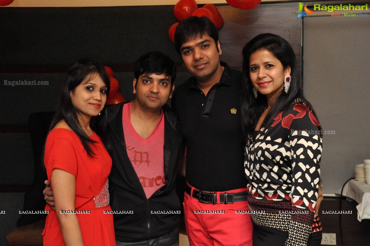 Valentine Blast Party by Pankaj and Shweta