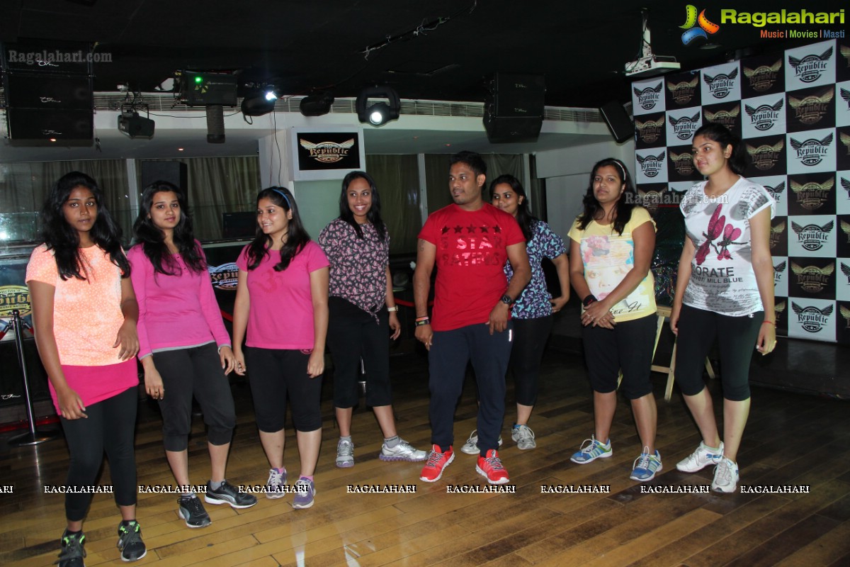 Zumba Fitness Centre Launch at Club Republic, Hyderabad