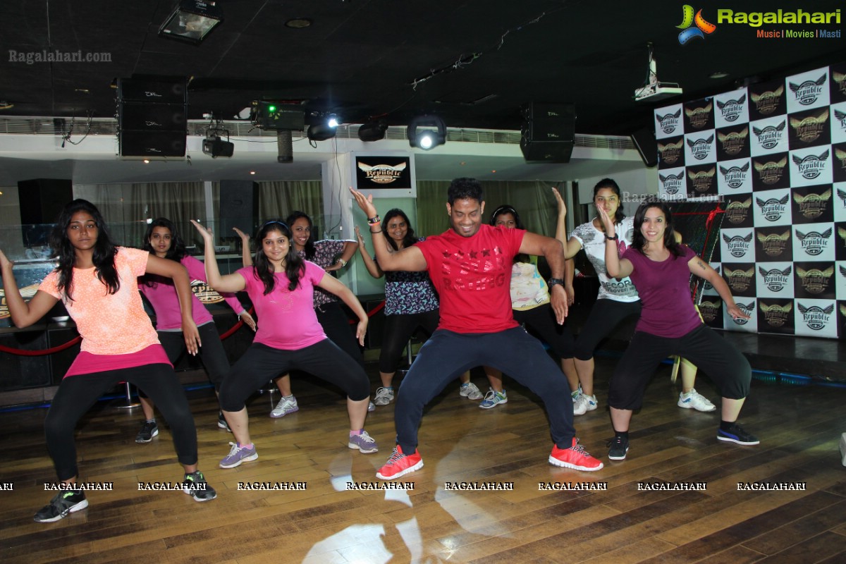 Zumba Fitness Centre Launch at Club Republic, Hyderabad