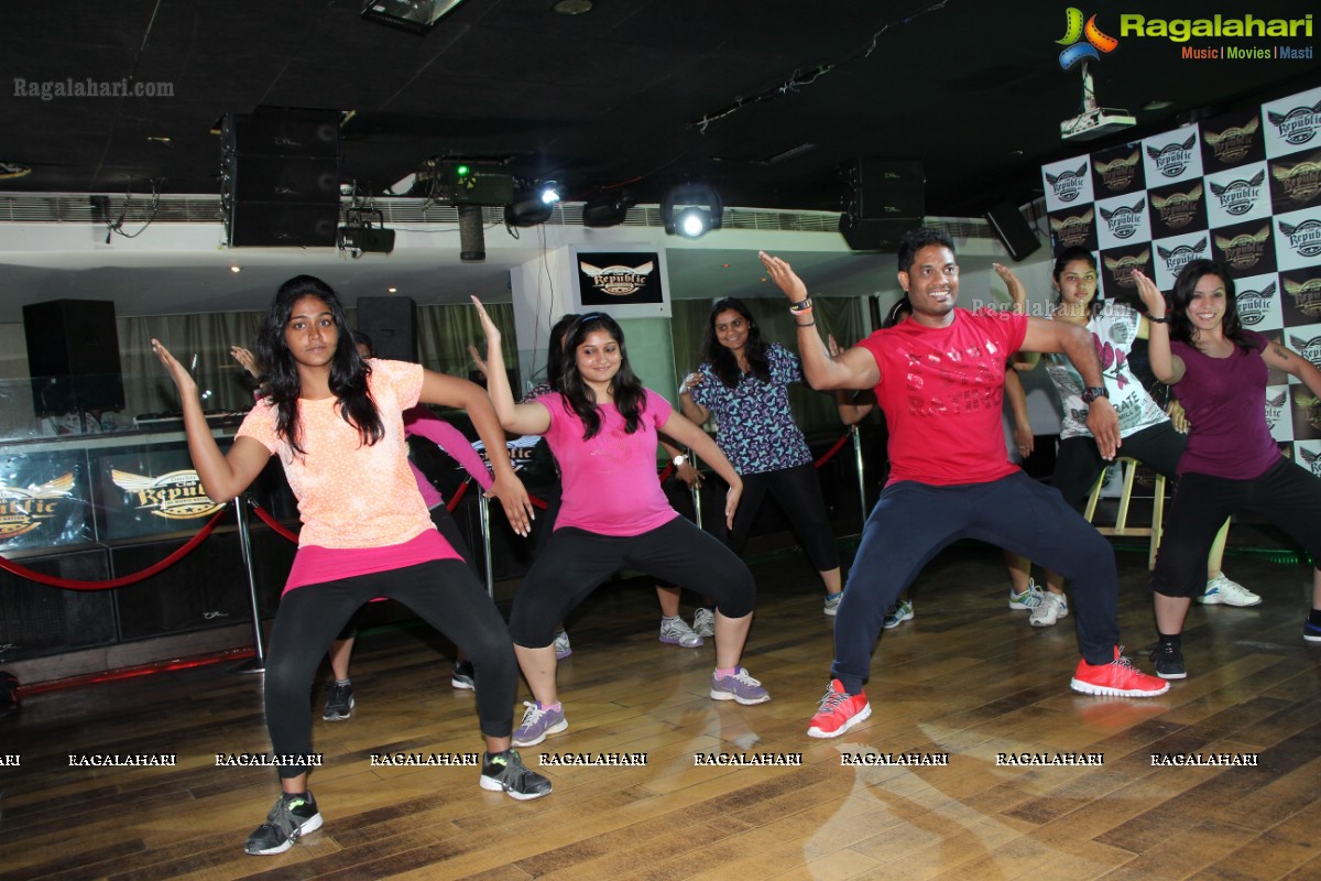 Zumba Fitness Centre Launch at Club Republic, Hyderabad