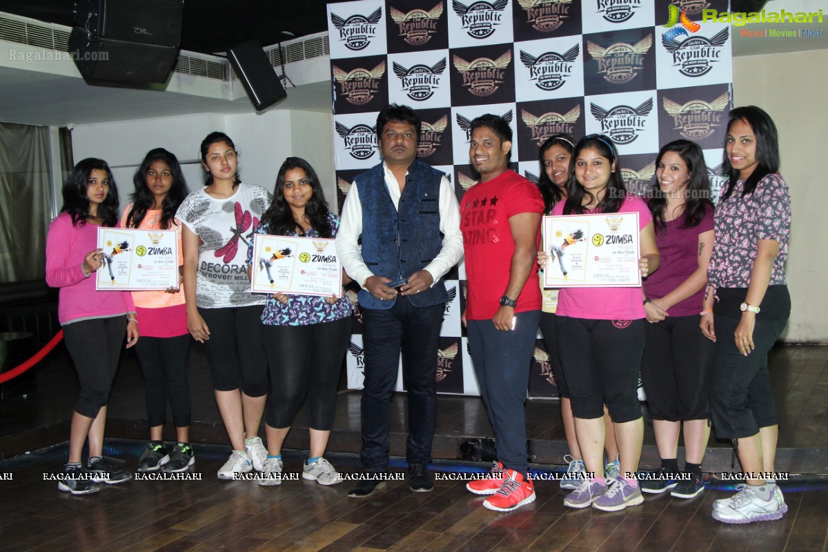 Zumba Fitness Centre Launch at Club Republic, Hyderabad