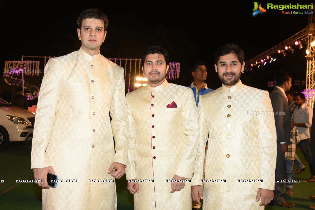 Wedding Reception of Aamer Javeed - Ruba Khan, Hyderabad