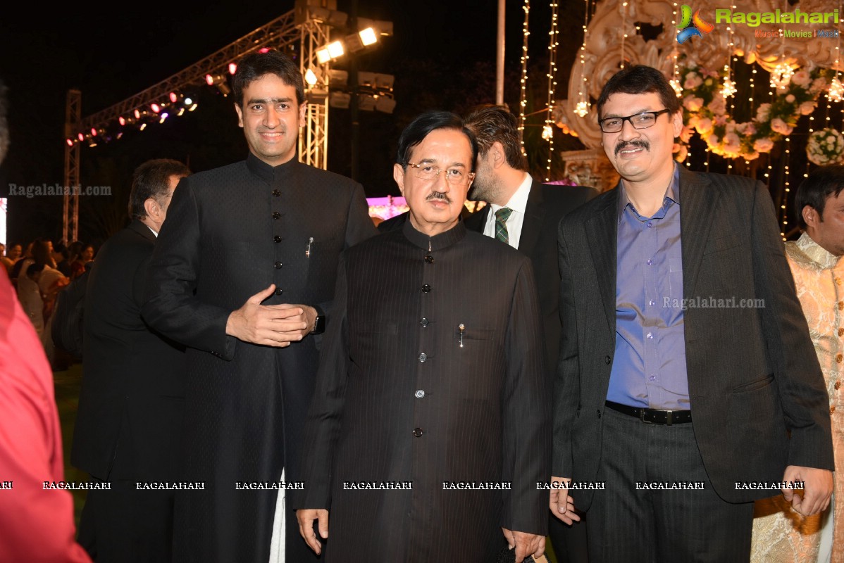 Wedding Reception of Aamer Javeed - Ruba Khan, Hyderabad