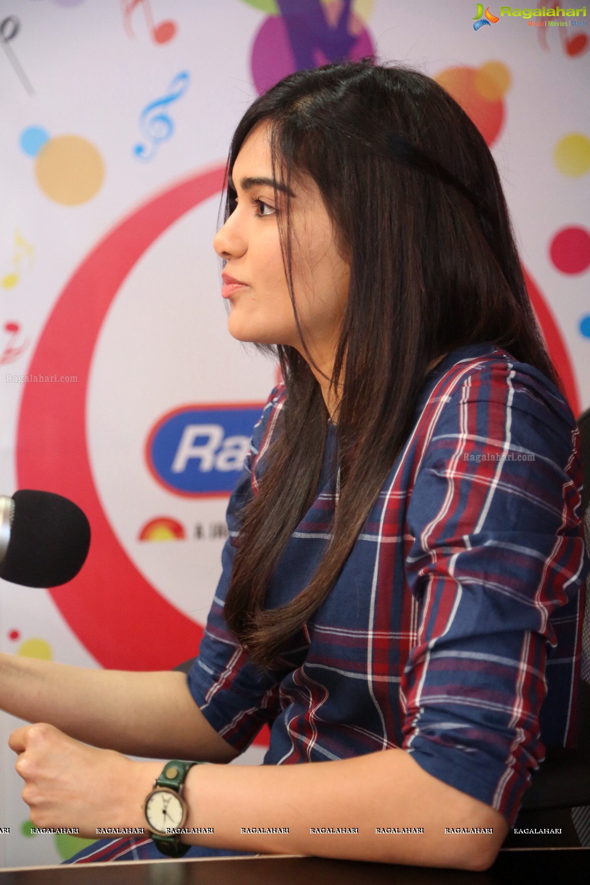 Adah Sharma at 91.1 FM Radio City